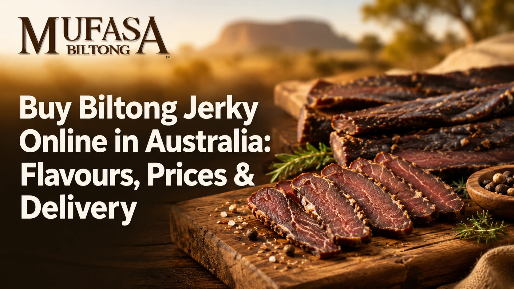 Buy Biltong Jerky Online - Mufasa Biltong